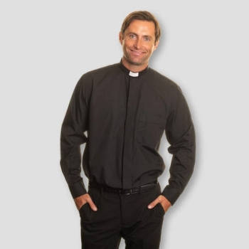 Clergy Tab Collar Shirt | Long Sleeve