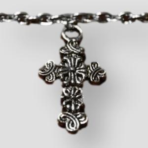 Deacon Stole Chain | Flower Cross